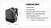 Wholesale Teenage Korean Laptop Mens Fashion Backpack