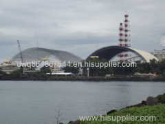 Cost-effective Professional Space Frame coal fired power plant