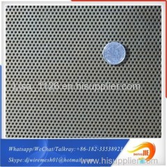 Newest arrival design PVC coated perforated metal mesh punching hole sheet