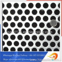 Newest arrival design PVC coated perforated metal mesh punching hole sheet