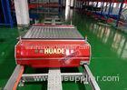 Red Automated Storage Retrieval System Dual Rail Annular Ferry Car Transmitting Pallets