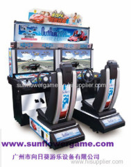 hot sale china supplier 32 LCD outrun simulator racing game machine