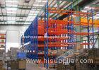 Blue Red Mobile Storage Racks Q235B Custom Pallet Electric Mobile Shelving