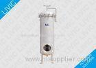 High Flowrate Basket Strainer Filter 1-30000cp With CS / SS316L Housing Material