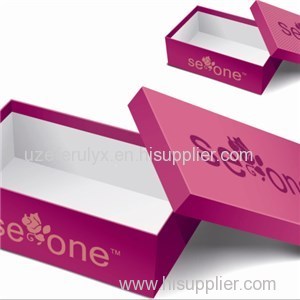 Golden Logo Printing Paper Box