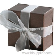 Flannel Jewelery Paper Box Ribbon Tie