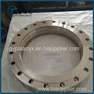 GR5 Titanium Alloy Plate Flanges