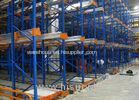 Freezers Radio Shuttle Racking 2 Aisles Heavy Load Industrial Pallet Racks Customized