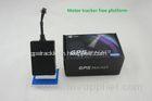 Black Waterproof Motorcycle GPS Tracker Adopt U-Blox GPS Professional Chip