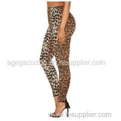 Sexy Leopard Wild Cheetah Siberian Stretched Leggings Animal Jeggings