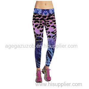 Digital Printing Leopard Plus Size Workout Leggings