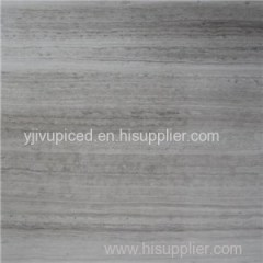 White Wood Vein Wooden Marble White Wood Grain Marble For Flooring Wall Tiles