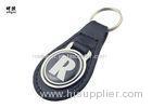 Epoxy Metal Childrens Personalised Leather Keyrings Gift Keychains Modern Design