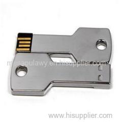 Silver Stainless Steel Key USB Flash Drives