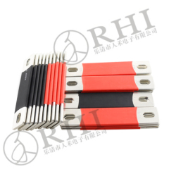 Battery Connector Flat Tinned Flexible Copper Busbar