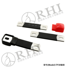 Electrical busbar bonding strap