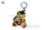 Cute Bear Soft PVC Key Rings Gift Keychains Comic Carton Style