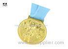 3D Design Custom Award Medals Fake Gold Medallions For Winners