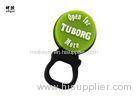 Durable Green Safety Lapel Pins Promotional Badges Fashion Design