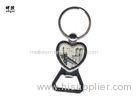 Heart Shape Beer Bottle Opener Key Rings Epoxy Sticker Logo On Both Sides