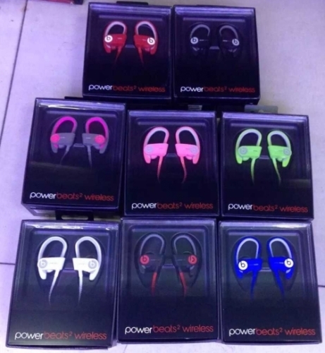 Wholesale 2016 new Beats by dr dre wireless bluetooth Powerbeats 2.0 sport earphones headphones headset many color