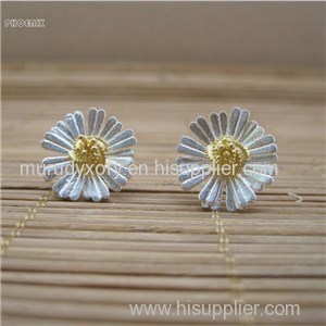 Cute Sun Flowers Stud Earrings SSE011