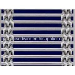 stainless steel crimped flat wire decorative mesh