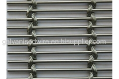 stainless steel crimped flat wire decorative mesh