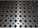 Round hole sheet metal perforated wire mesh with various shape