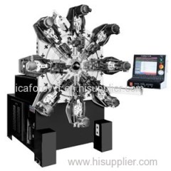 1.2-4mm 10 axes CNC spring coiling machine