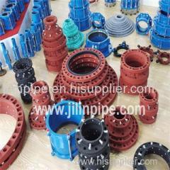 Ductile iron pipe fittings Uni-flange.