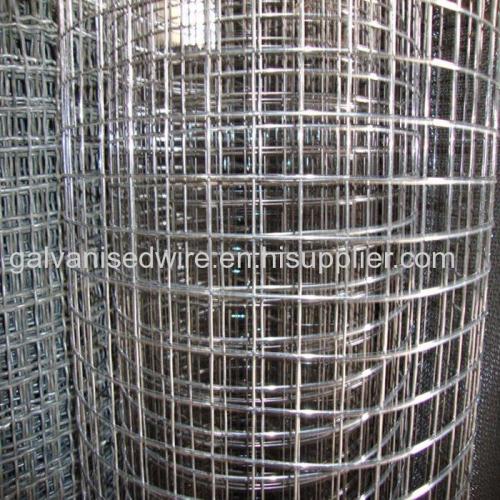 electro galvanized welded wire mesh