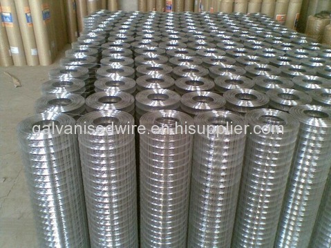 electro galvanized welded wire mesh