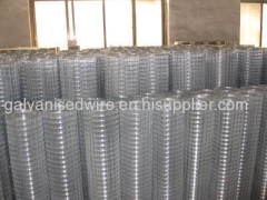 Galvanized mesh welded wire mesh used for chicken fencing