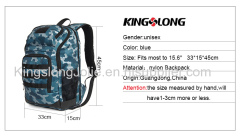 Wholesale Teenage Outdoor Waterproof Camouflage Camo Backpack