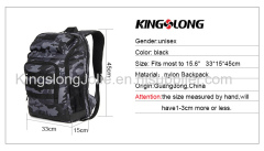Wholesale Outdoor Waterproof Blue Camo Backpack