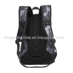 Wholesale Outdoor Waterproof Blue Camo Backpack