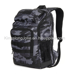 Wholesale Outdoor Waterproof Blue Camo Backpack
