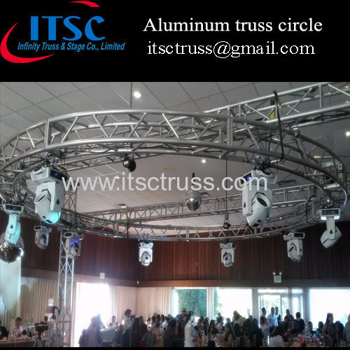 300x300MM aluminum truss circle
