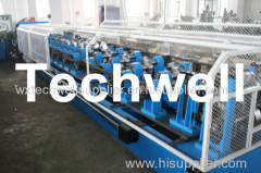 Quick Interchangeable CZ Purlin Roll Forming Machine With PLC Touch Screen Control System