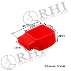 plastic insulated battery busbar terminal cover