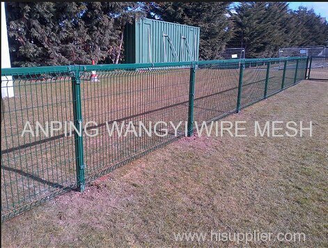High quality popular galvanized then coated railing fencing 