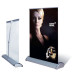 Desk roll up banner stand