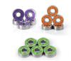 High precision Deep groove ball bearing colourful skateboard bearing