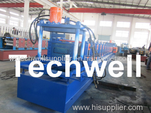 Galvanised / Carbon Steel C Purlin Roll Forming Machine for Steel C Shaped Purlin