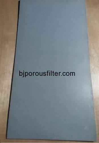 Stainless Steel powder sintered filter plates