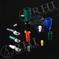 plastic end cap vinyl wire end cap cable lug jacket