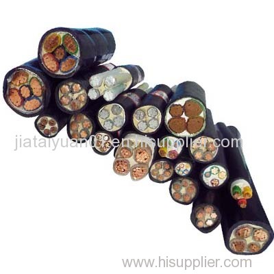 6.00mm 3 cores PVC power cable