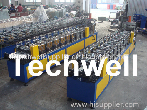 0.4 - 1.0mm Omega Section Forming Machine For Roof Ceiling Batten