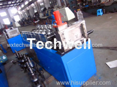 PLC Control Stud Roll Forming Machine With Hydraulic Cutting Forming Speed 0 - 15m / min